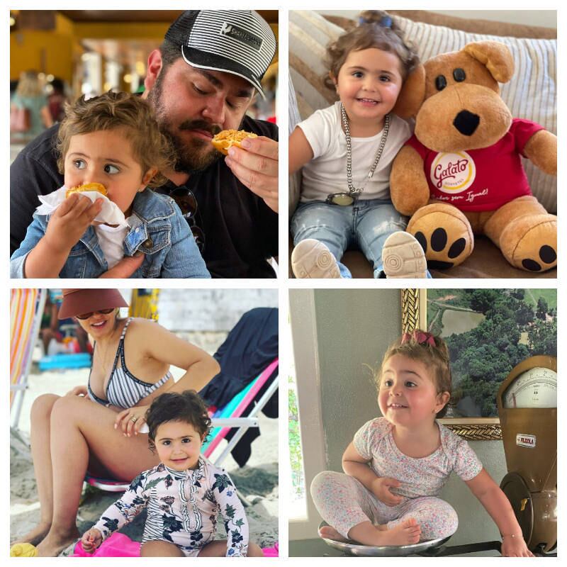 "Combo de fofura na sua timeline." É justamente desta forma, todo derretido, que o cantor Cesar Menotti costuma descrever as fotos da filha, Maitê, toda vez que publica um clique na menina no Instagram. 


A pequena é fruto do relacionamento entre o sertanejo e a mulher, Theonilha Menotti. Os dois estão juntos há mais de 10 anos e vivem bombardeando as redes sociais com fotos da menina fazendo caras e bocas 