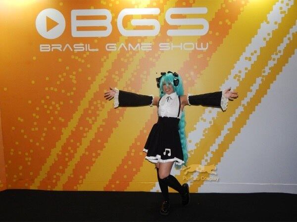 Nina Ferrari (Puma Cosplays) até hoje não perdeu uma Brasil Game Show, a maior feira de games da América Latina, sempre caracterizada como cosplay

