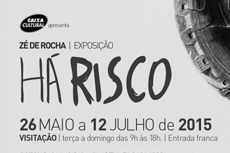 Exposição 'Há Risco', do artista Zé da Rocha, estreia nesta terça-feira (26)