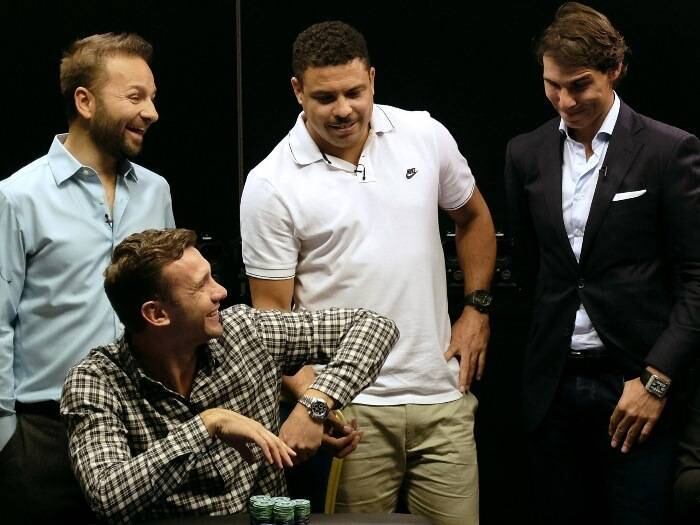 Esta foi a primeira vez que Nadal participou de um evento de pôquer ao vivo. Ronaldo terminou a competição em quinto lugar