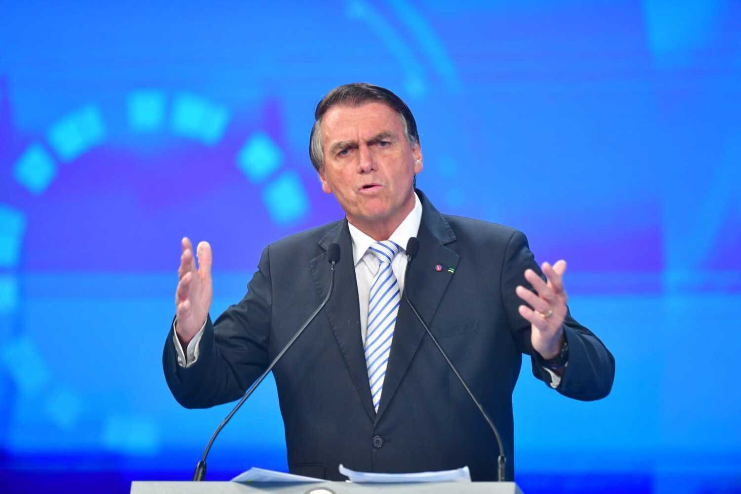 Bolsonaro em sabatina da Record TV