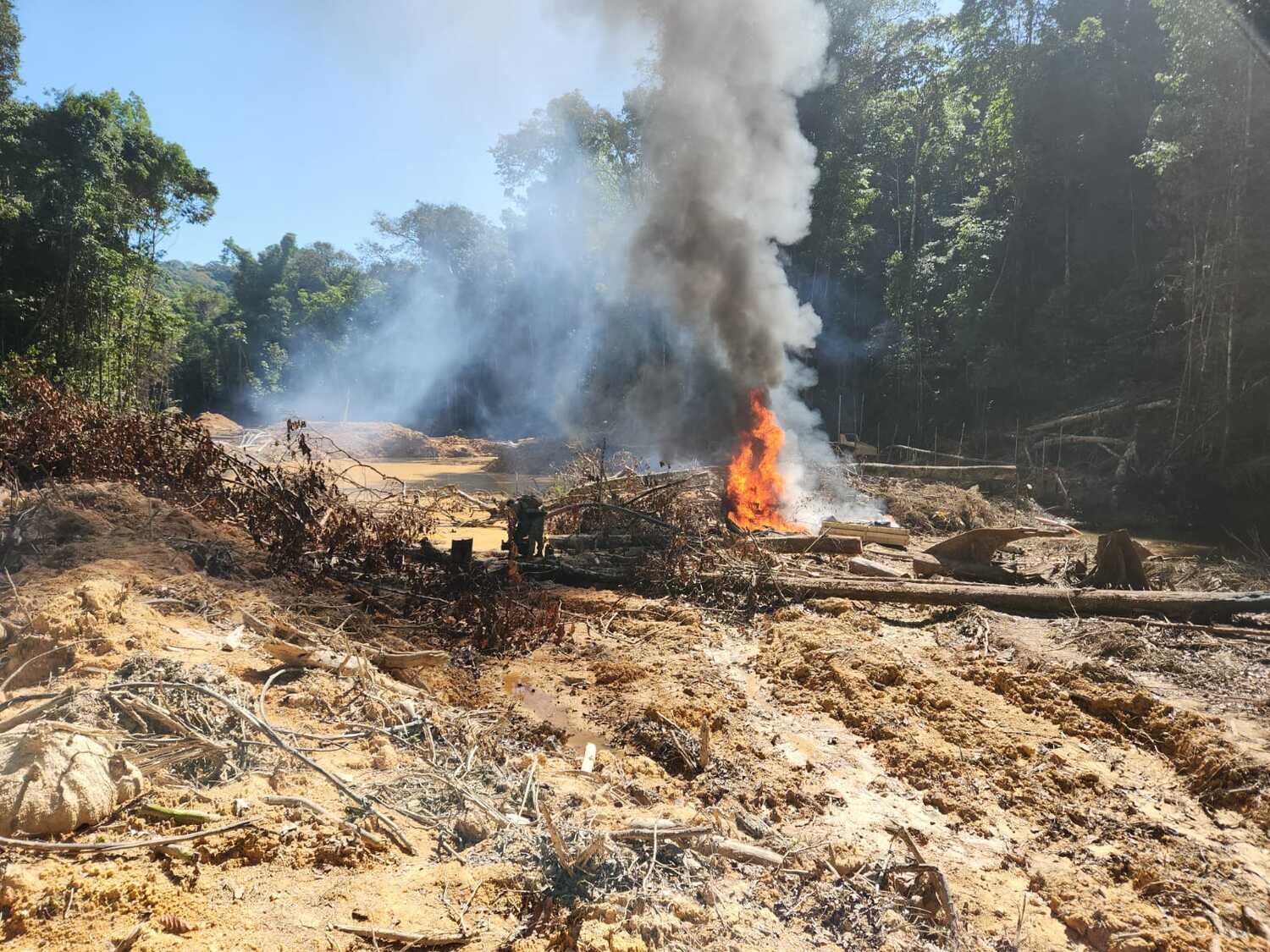 A equipe é formada por 20 policiais federais e oito servidores do ICMBio