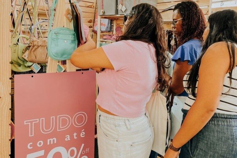 Feira de brechós surgiu no interior do estado
