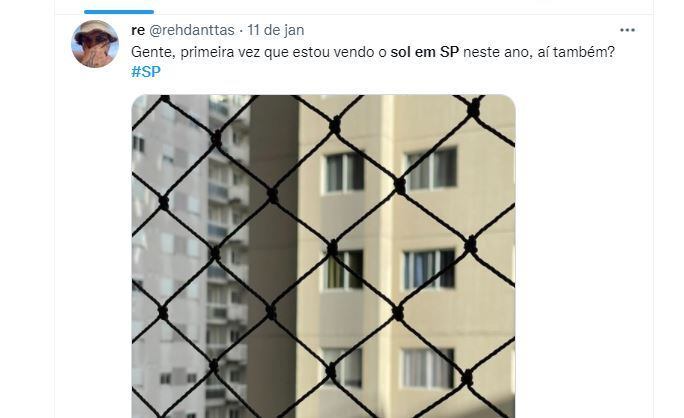 Além disso, tem gente que está aproveitando para lavar as roupas. "Amanheceu com sol em São Paulo e o som que ecoa pela cidade é o das máquinas de lavar roupa 'tudo' funcionando. A alegria da dona de casa está recuperada", escreveu 