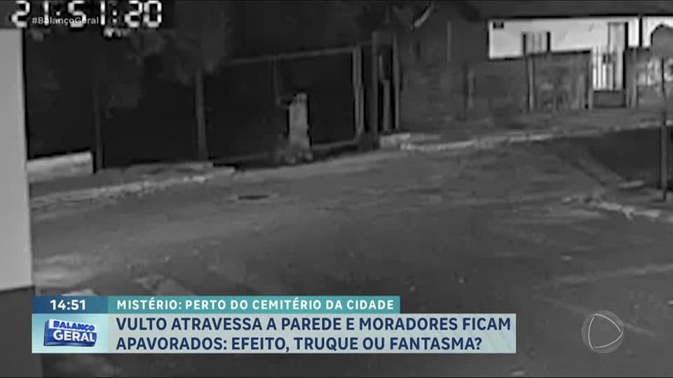 Idoso que faz caminhadas noturnas perto de cemitério assusta moradores de Presidente Olegário (MG)