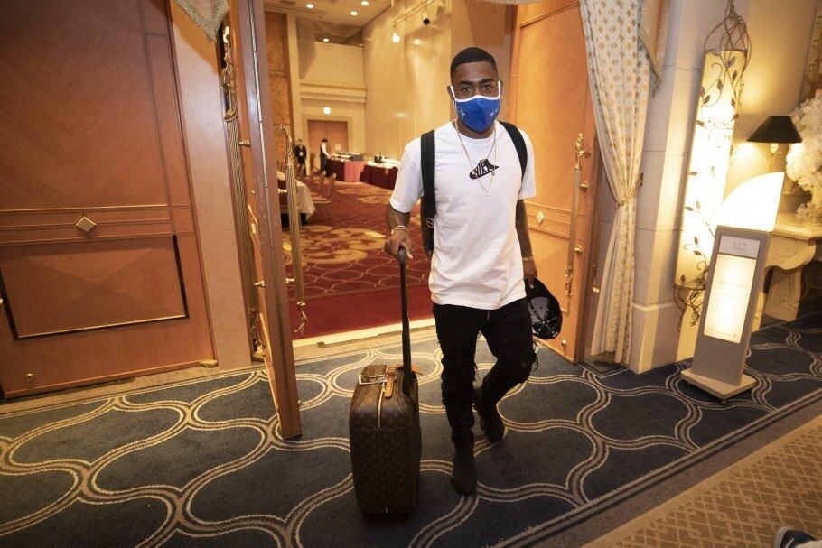 Malcom foi o último jogador a se apresentar para seleção olímpica