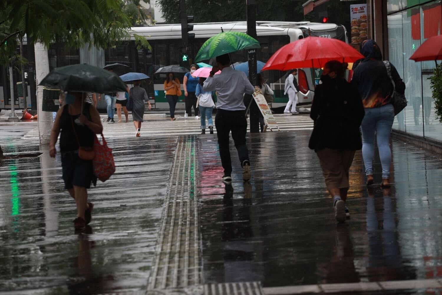 Chuva forte em São Paulo