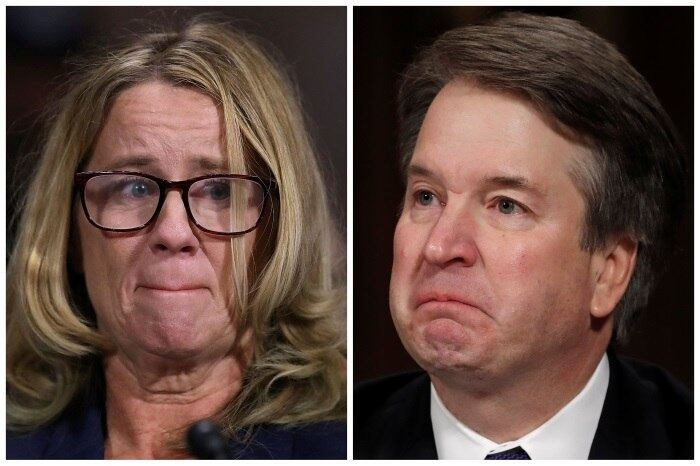 Ford e Kavanaugh se apresentaram ao Senado nesta 5ª