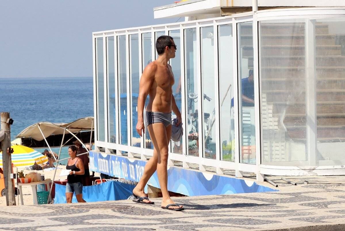 Sergio Marone nas ruas de Ipanema