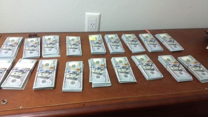 Dinheiro encontrado na casa da ex-mulher de Vannucchi