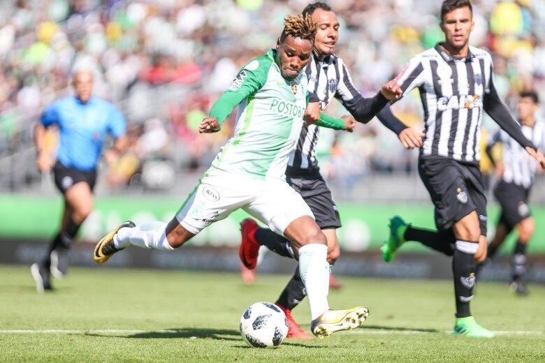 Atlético Nacional surpreendeu defesa do Atlético-MG em Orlando, na Florida Cup