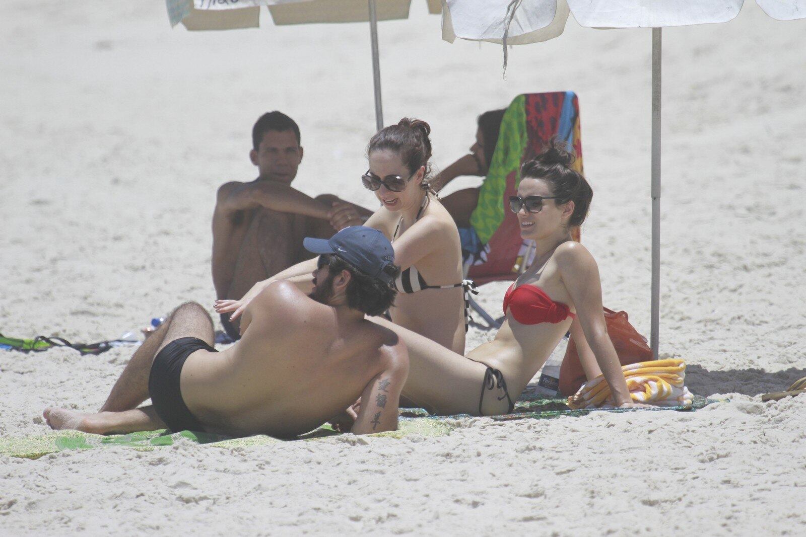 O passeio serviu também para reforçar o bronzeado