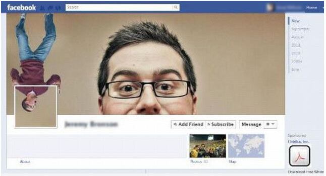 Você também pode combinar a foto da capa com a sua imagem de perfil. Esse espaço é ótimo para mostrar sua criatividade com cenas inusitadas!