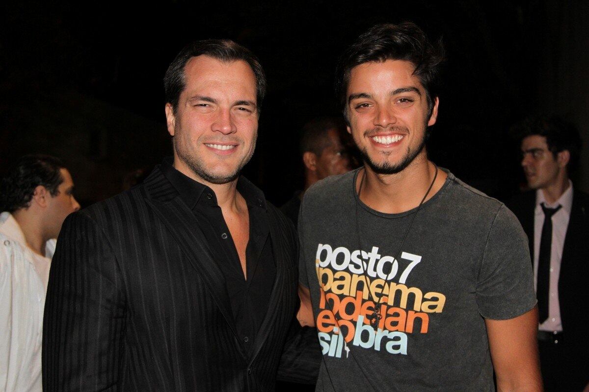 Daniel Boaventura aproveitou a companhia de Rodrigo Simas, este último vencedor da edição anterior