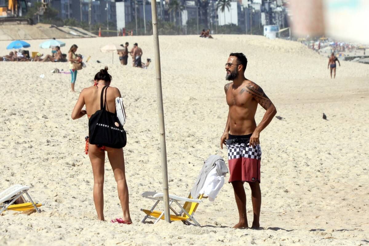 Marcelo também exibiu silhueta perfeita