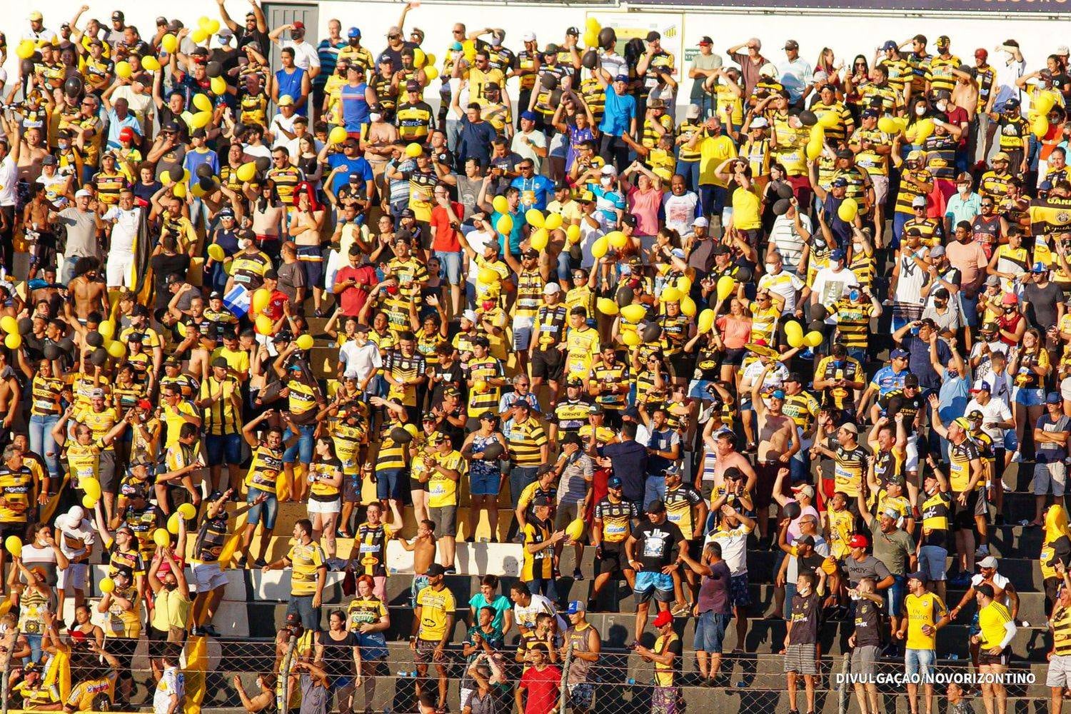 Torcida do Novorizontino lota o Jorge Ismael de Biasi em partida da equipe