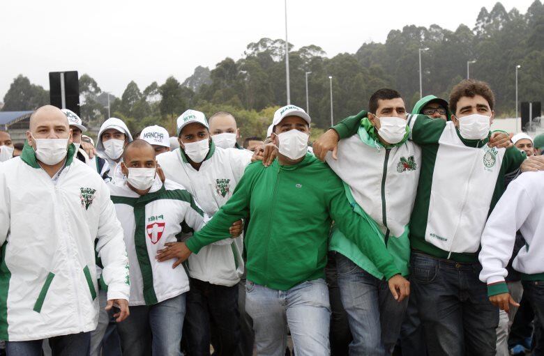 A animação é vista entre os torcedores