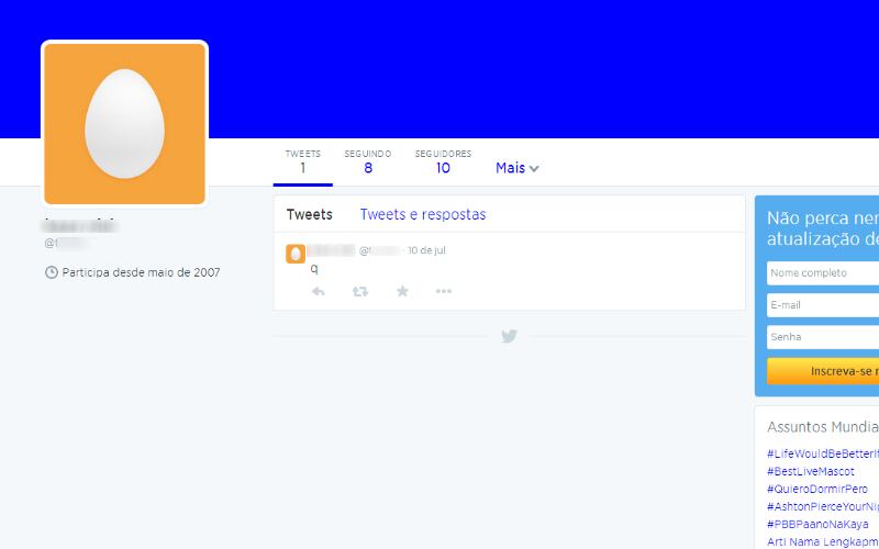 Você não pode "guardar" um nome de usuário no Twitter
Se você planeja criar uma conta na rede social para alguém que não poderá usá-la agora, só para impedir que outra pessoa use o nome de usuário, saiba que não vai dar certo. De acordo com os termos de serviço do Twitter, isso não é permitido. Além disso, as contas inativas dentro de seis a nove meses costumam ser excluídas
O Instagram não permite conteúdo sexualmente agressivo