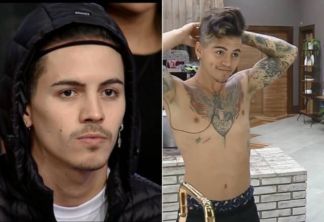 Nos primeiros dias, a touca era a "amiga para todas as horas" de Biel. Ao longo do tempo, o peão resolveu arriscar com novos cortes de cabelo e penteados. Essa mudança só ajudou a reafirmar o estilo dele. No guarda-roupa do cantor, não pode faltar suspensórios, calças pretas e tênis brancos 