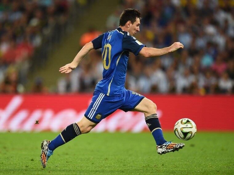 8. Messi - Argentina - Barcelona - 32,5 km/h