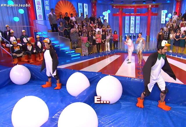 O duelo Esse Pinguim é um Estouro valeu 16 pontos para cada vencedor. A duplas foram escolhidas e a maior disputa ficou entre Flávio e Maurren. Além de já terem discutido, a atleta queria manter a liderança, enquanto o corretor de imóveis queria alcançar o primeiro lugar. Ele levou a melhor e ficou no topo do ranking. Dany, Gui Santana, Richarlyson e Silvana também venceram!