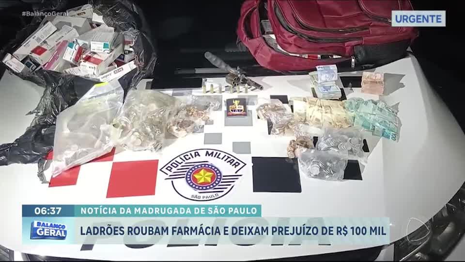 Ladrões invadem farmácia e causam prejuízo de R$ 90 mil com furto de canetas emagrecedoras