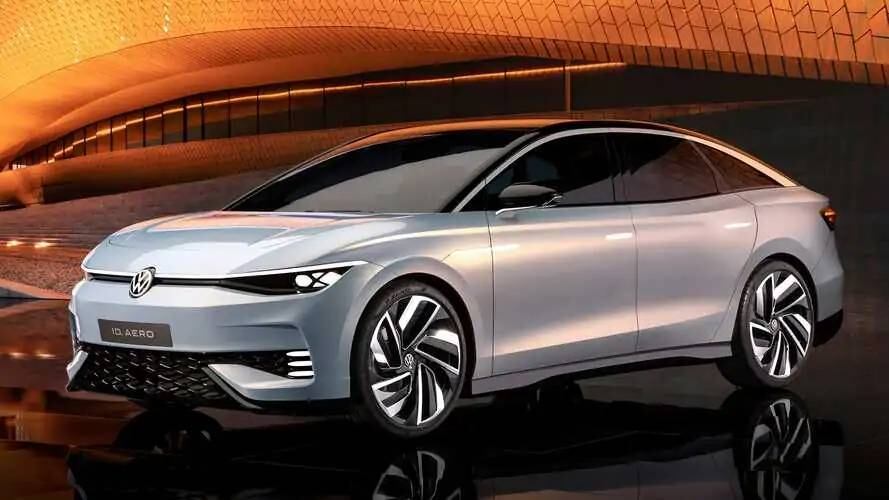 ID.Aero ainda como conceito em 2022 é a inspiração para o futuro sedã médio da Volkswagen