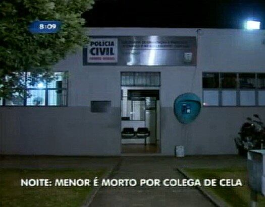 Crime ocorreu em uma cela do Ceip, que funciona no prédio da Dopcad (Divisão de Orientação e Proteção à Criança e ao Adolescente)