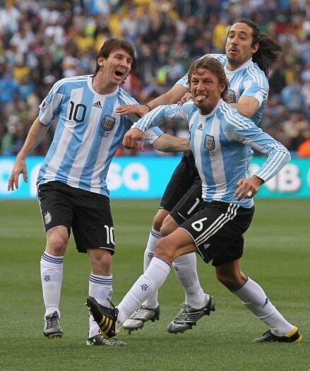 Gutiérrez defendeu a Argentina na Copa de 2010 e disse que se sentiu bem após o jogo de segunda-feira. E já faz planos para o futuro