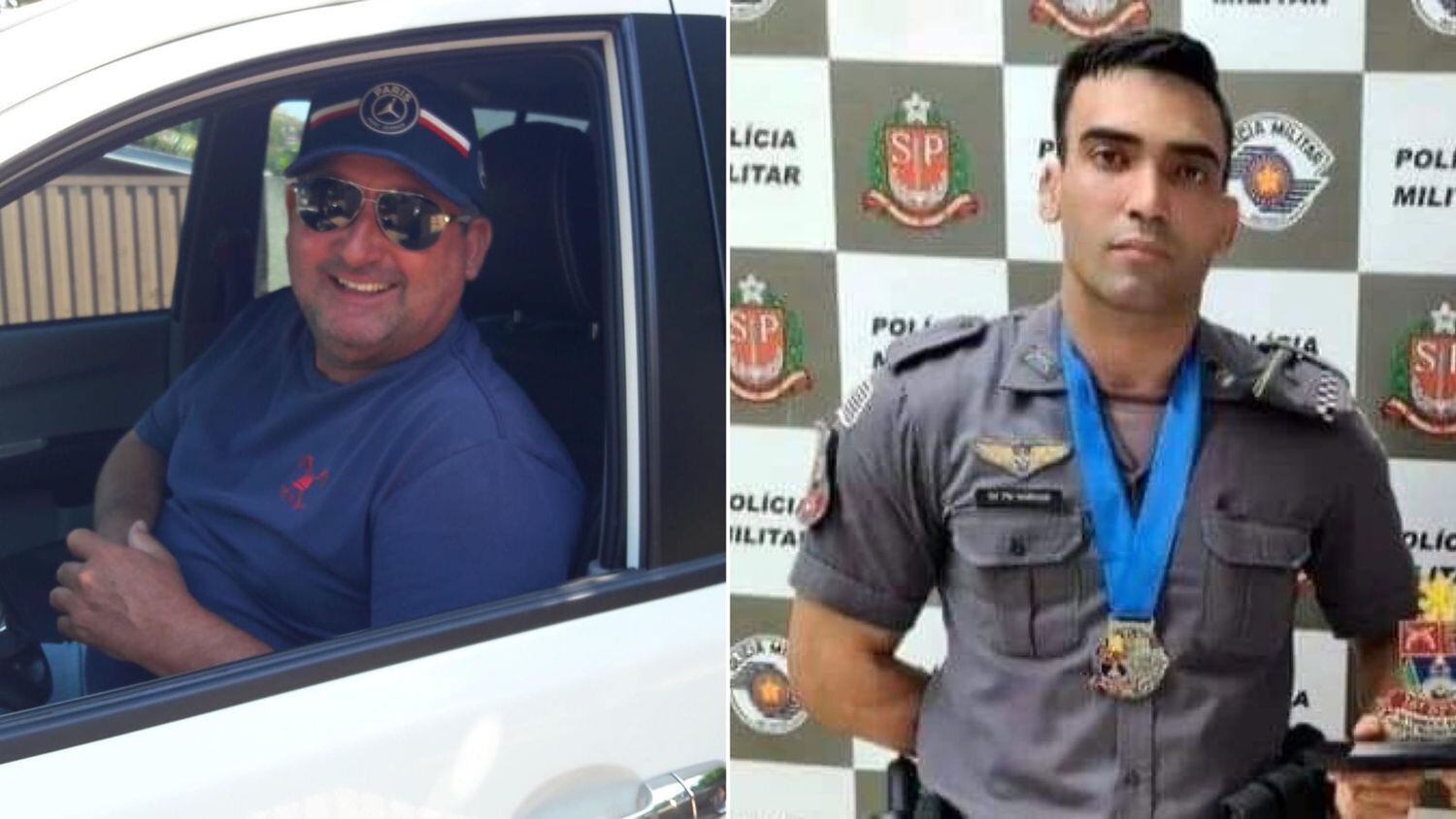 Após matar o fazendeiro Ailton Baião, de 55 anos, o PM Marcos Francisco cometeu suicídio