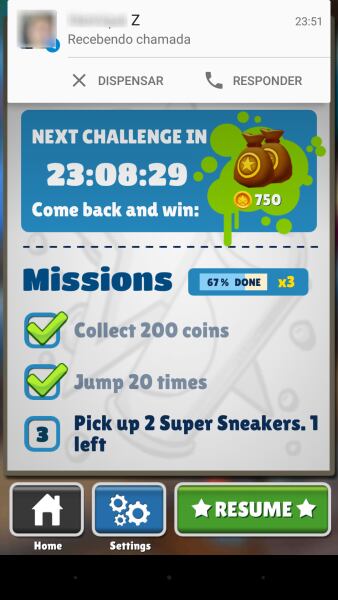 Como anunciado pelo Google em junho deste ano, as notificações não devem mais interromper tarefas que já estejam sendo executadas pelo usuário. É o caso, por exemplo, das chamadas. Ao invés de tomar conta de toda a tela, elas aparecem apenas no topo e o usuário tem a opção de ignorá-las para continuar o que estava fazendo