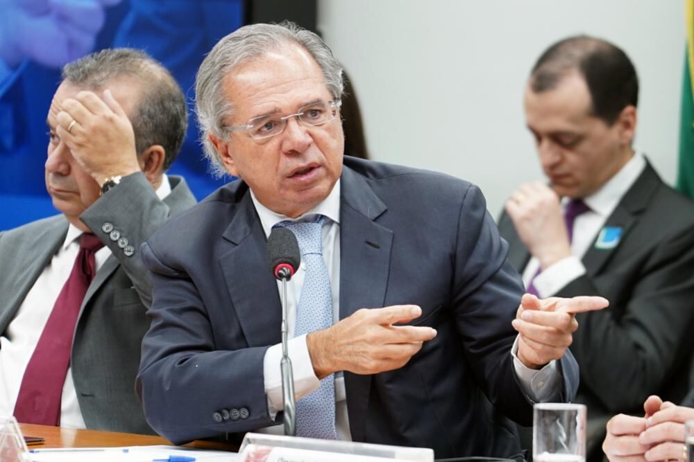 O ministro da Economia, Paulo Guedes