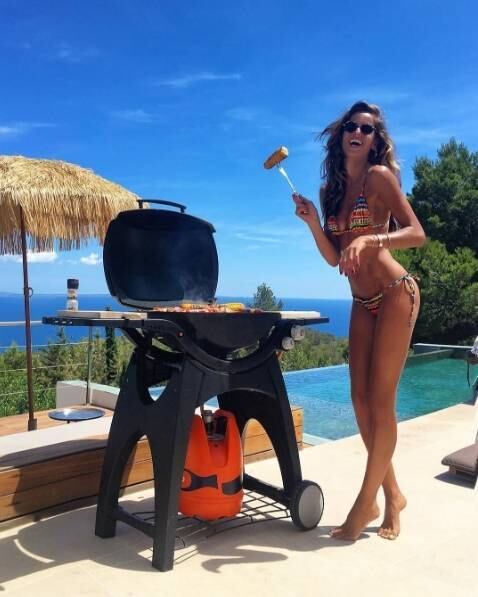 Nas redes sociais, ela publica imagens simplesmente lindas
