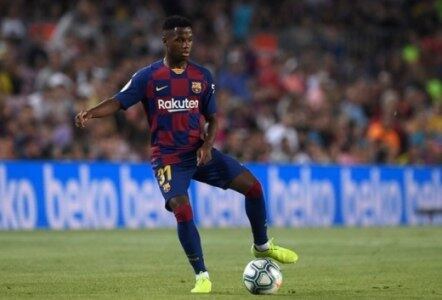 Ansu Fati bateu recordes no Barcelona