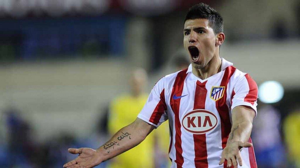 Sergio Agüero (Atlético de Madrid, 2007)