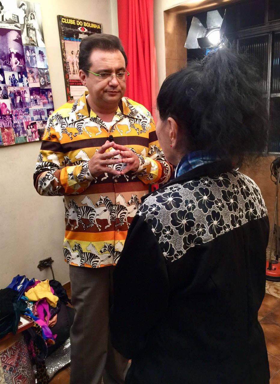 O apresentador Geraldo Luís mostra como está atualmente a artista, que abriu o jogo em uma entrevista exclusiva 20 anos após a morte de Bolinha