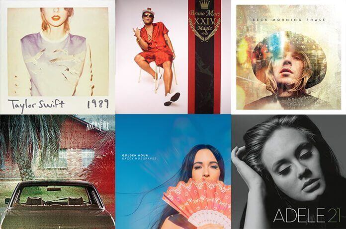 10 Vencedores de Álbum do Ano do Grammy