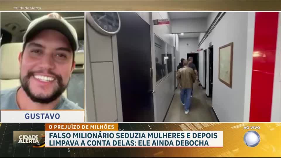 Homem é preso por aplicar golpes milionários em mulheres que conhecia pela internet