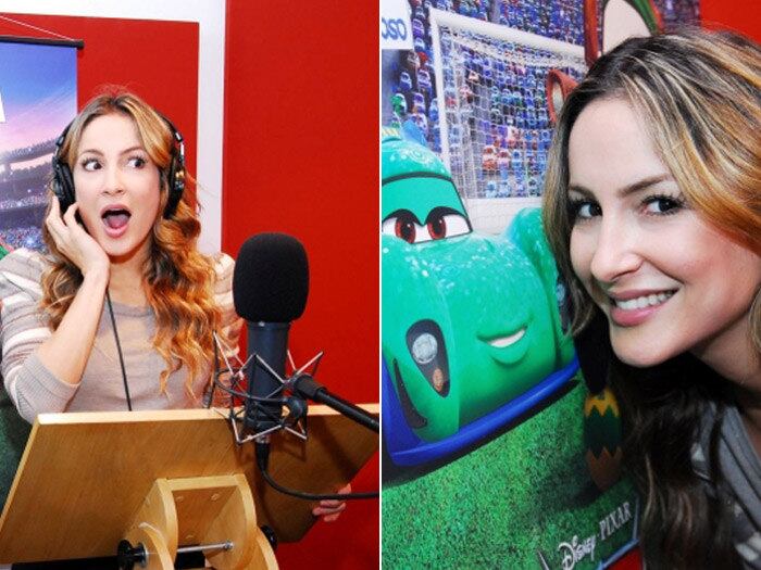 Claudia Leitte desceu do trio elétrico para viver a
personagem Carla Veloso, em Carros
2 (2011)