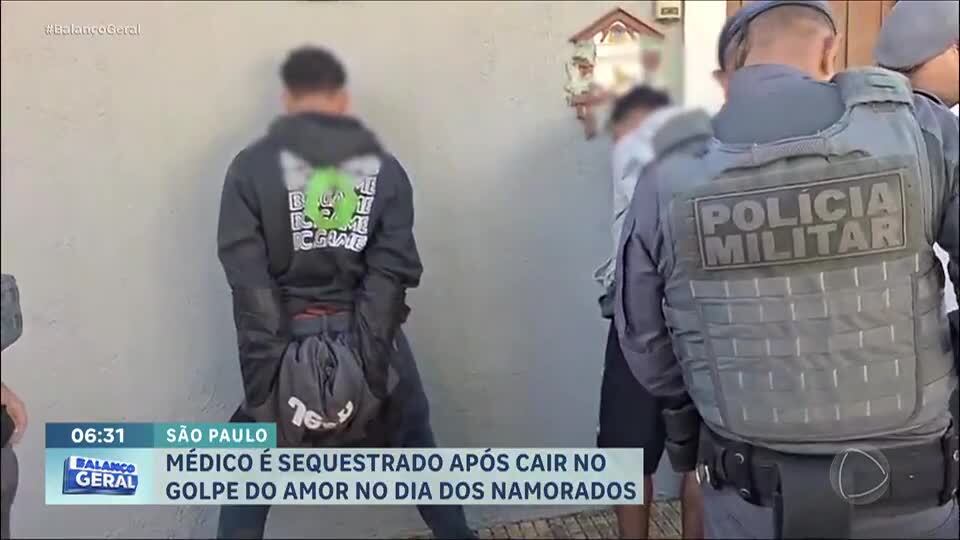 Médico cai no golpe do amor, é sequestrado e perde R$ 30 mil