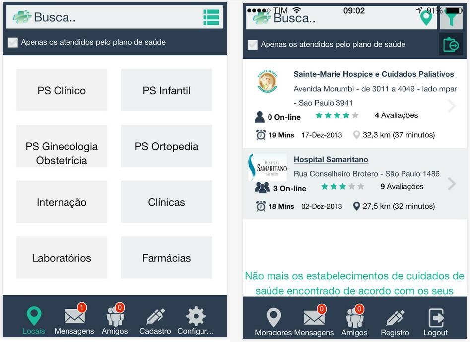 Com o Medsquare os usuários poderão encontrar serviços médicos de acordo com a sua localização