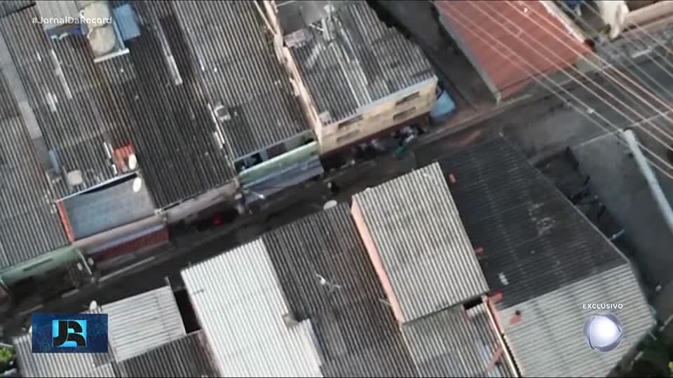 Drone de membro do PCC é usado para monitorar movimentações da polícia em Diadema, na Grande SP