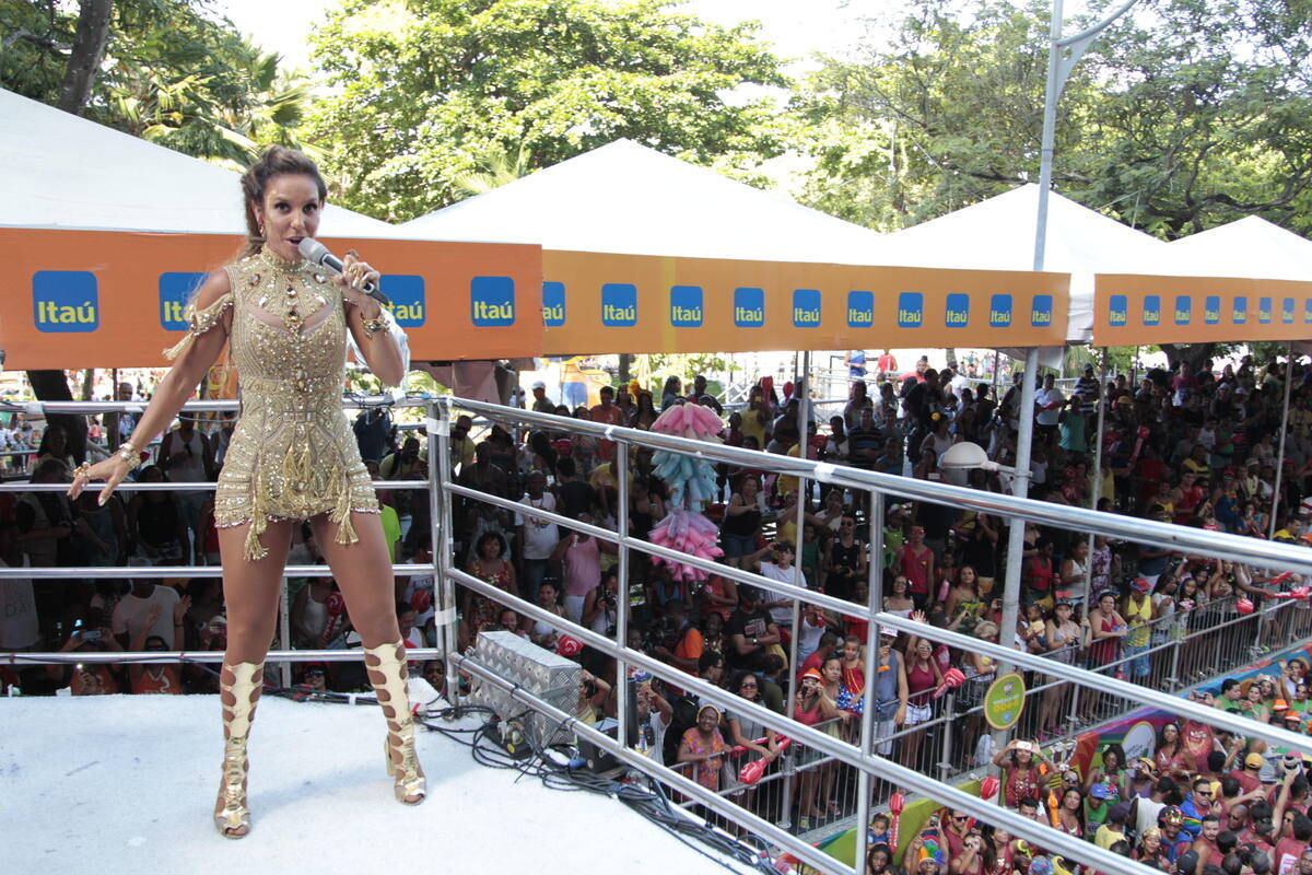 Ivete mais uma vez arrasou no look