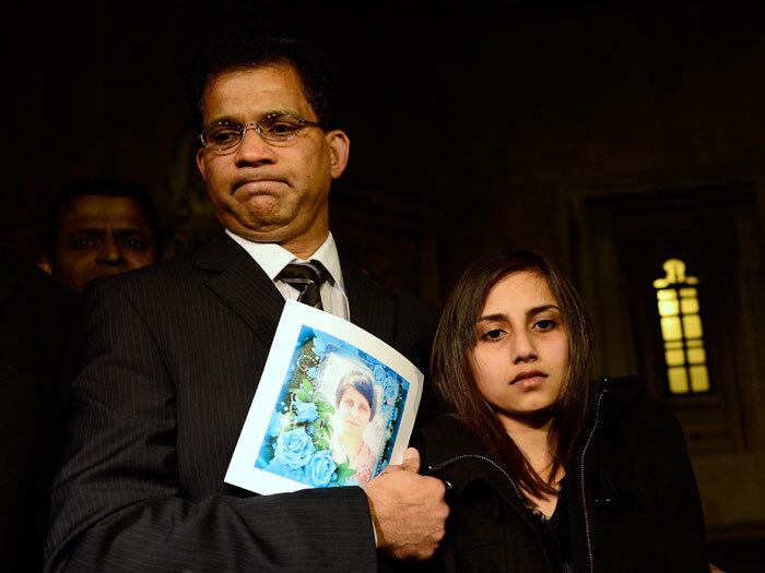 Marido e filha de Jacintha lamentam a trágica morte da enfermeira