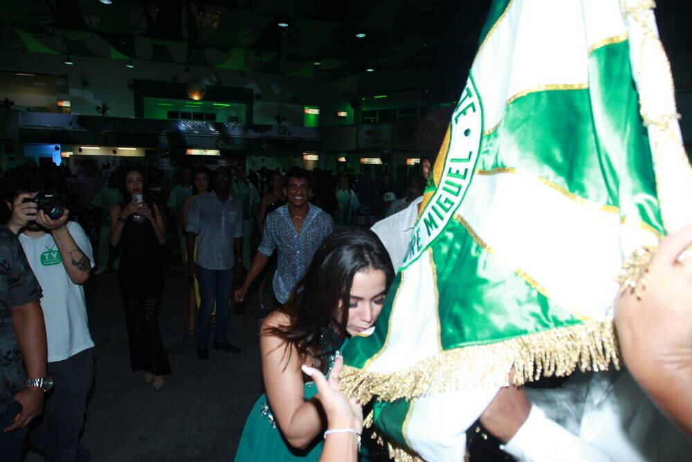 Anitta já desfilou antes, mas nunca foi musa de uma escola de samba