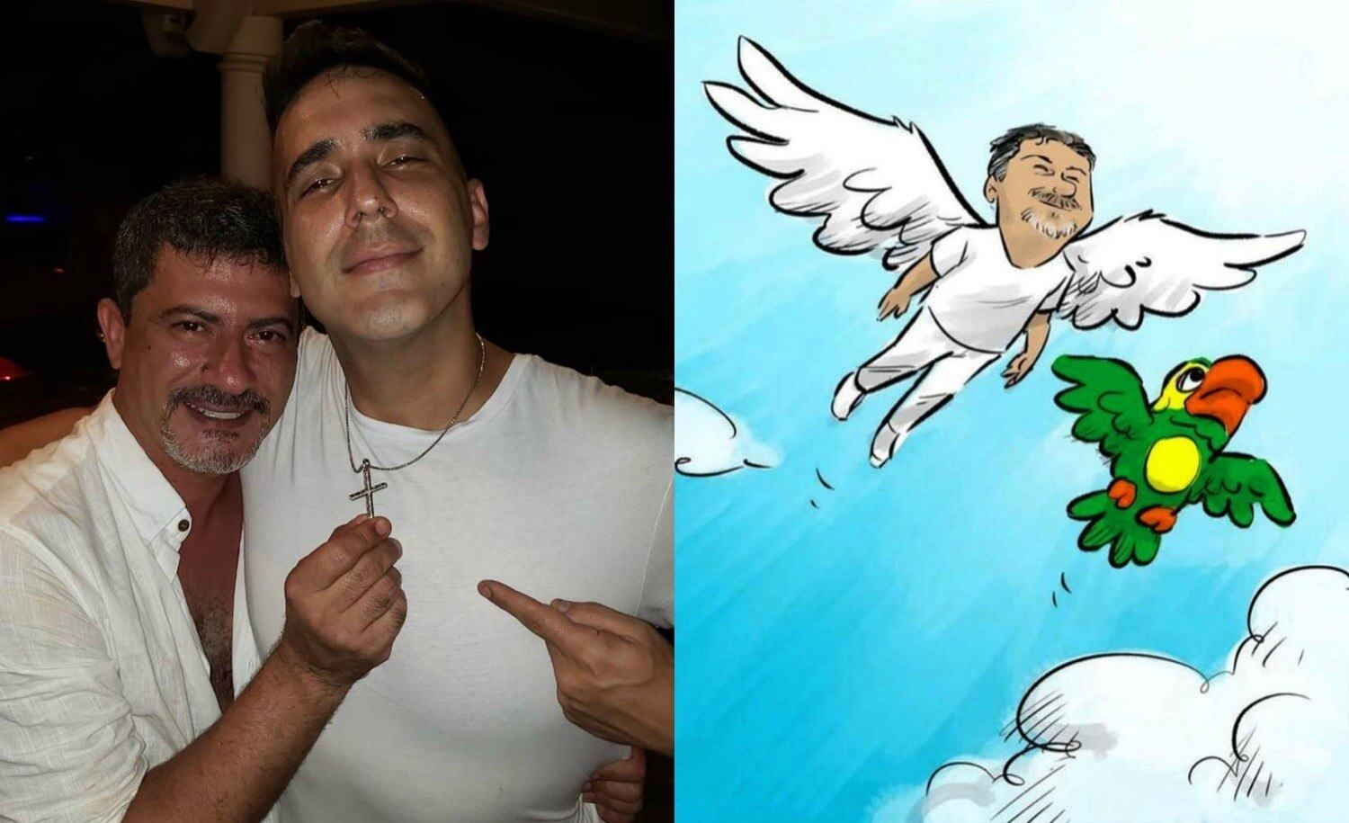 André Marques era amigo pessoal do intérprete do personagem Louro José