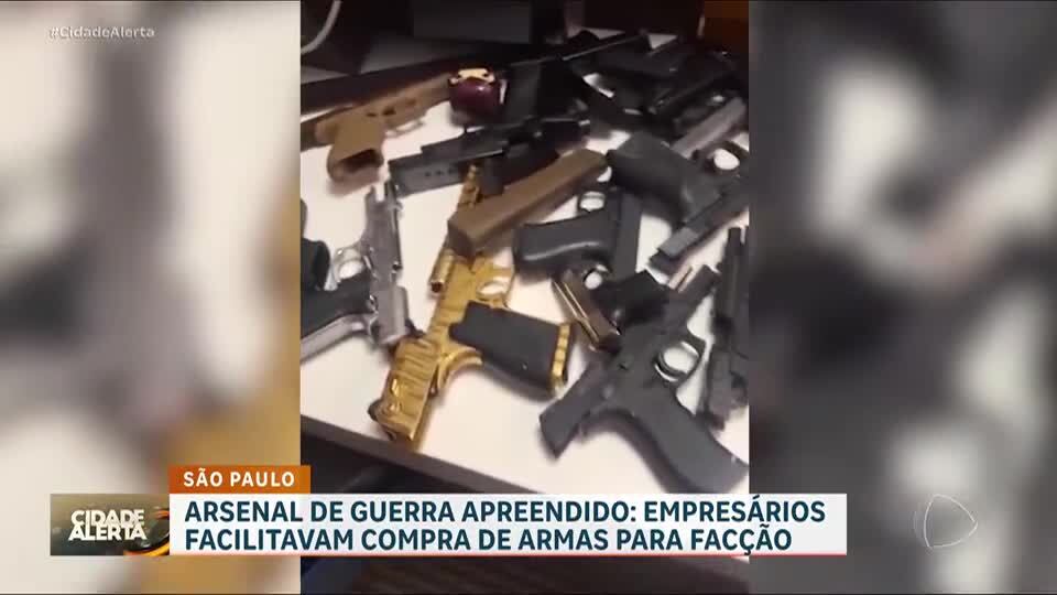 Empresários ajudam a comprar armas para abastecer maior facção do Rio de Janeiro