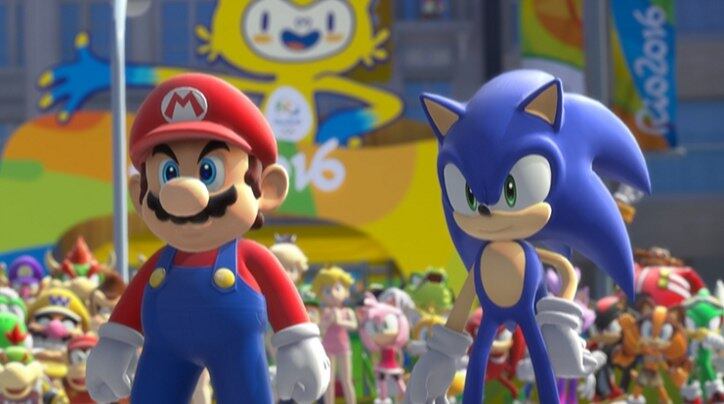 10 - Por muito anos, o Sonic foi o grande rival do Mario. Afinal, Sega e Nintendo viviam batendo de frente pela preferência dos fãs. Mas, o tempo passou e as "mágoas" ficaram no passado. Atualmente, a dupla até mesmo estrela jogos como Mario & Sonic at the Rio 2016 Olympic Games (isso mesmo, o jogo oficial das Olimpíadas do Rio). Ah, claro, o ouriço azul também desce o braço em Super Smash Bros. para Wii U e 3DS