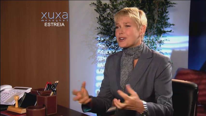 Xuxa fez uma entrevista de emprego e, quando indagada pelo RH, prometeu que: "Tudo o que eu fizer, eu vou tentar melhor do que já fiz!"

+ 20 fotos resumem como foi a estreia da Xuxa na Record

> Acesse o R7 Play e assista na íntegra a todos os programas da Record! Clique e experimente de graça!
