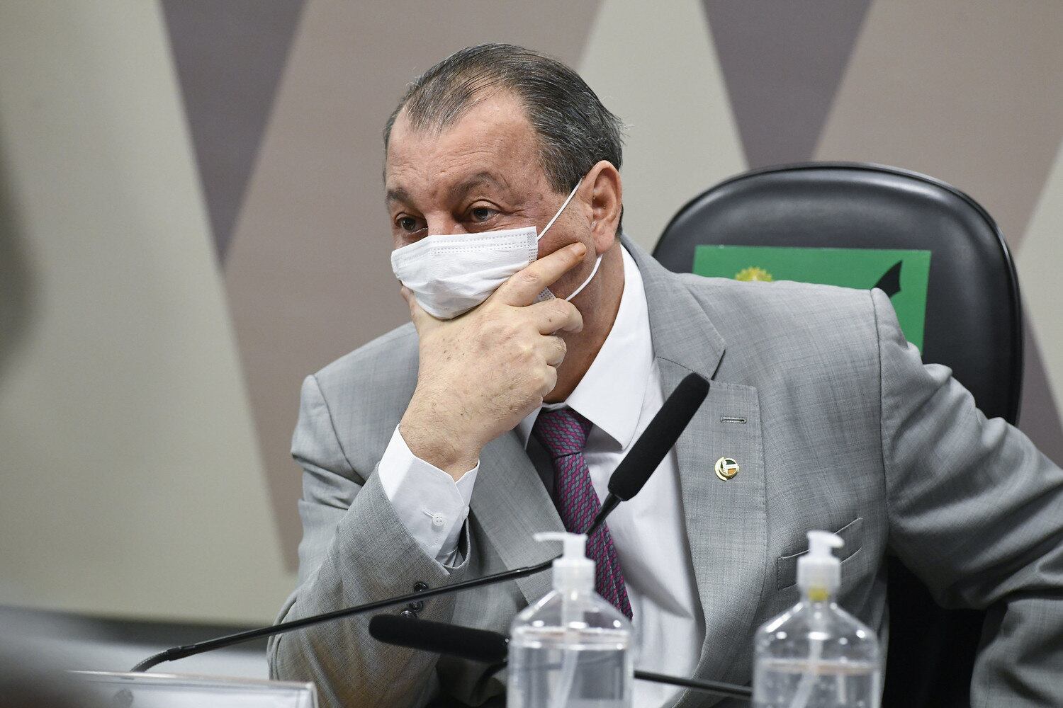 Presidente da CPI da Pandemia, senador Omar Aziz (PSD-AM).